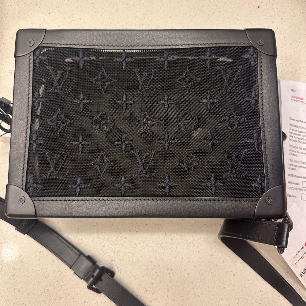LOUIS VUITTON 2019 Monogram Mesh Soft Trunk - Picture 4 of 12